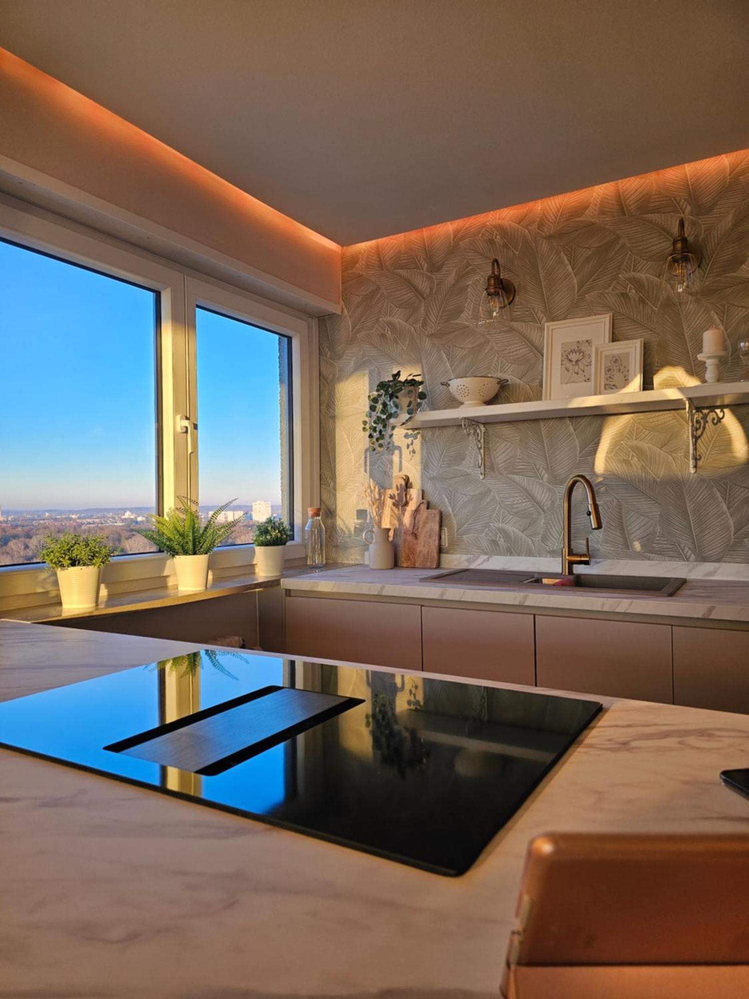 Stylische Sunset-Wohnung เอาก์สเบิร์ก ภายนอก รูปภาพ