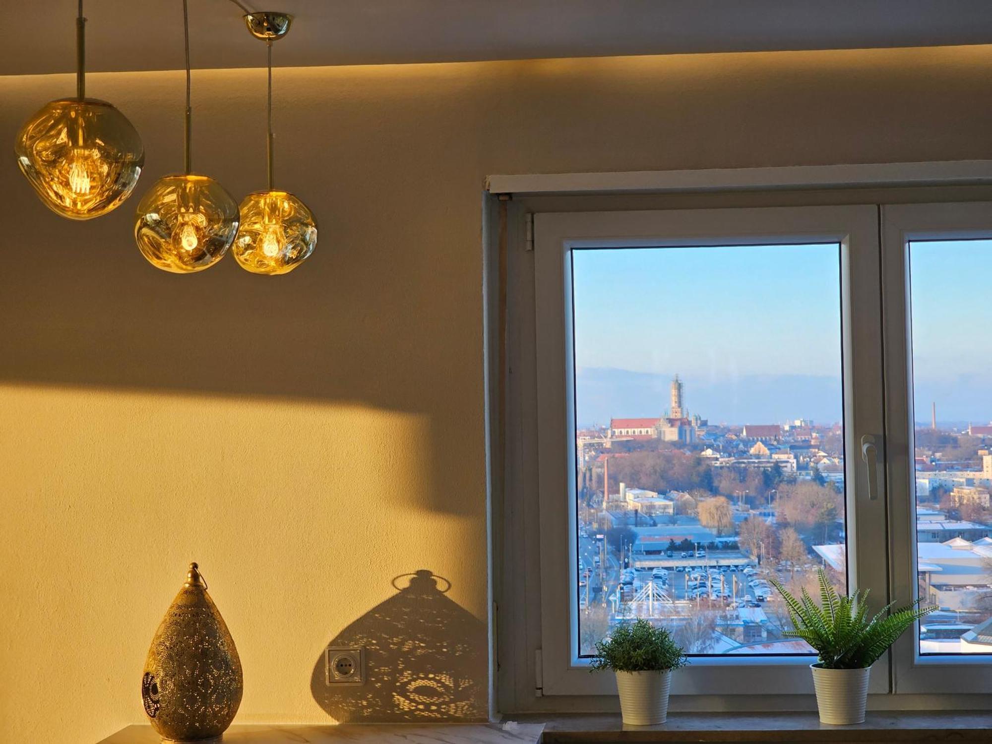 Stylische Sunset-Wohnung เอาก์สเบิร์ก ภายนอก รูปภาพ